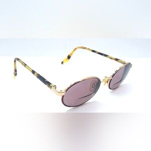 Capezio Tortoise Red Oval Sunglasses Frames Only
